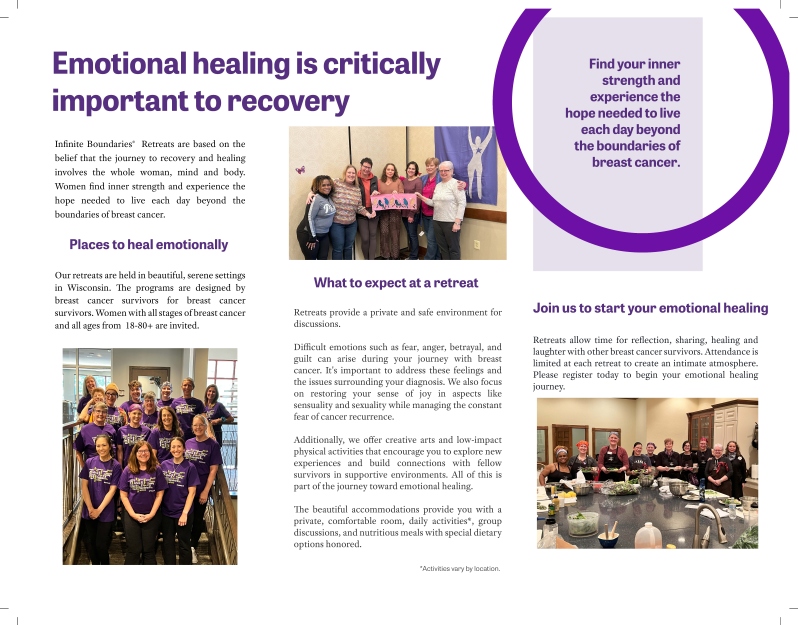 Breast Cancer Recovery Brochure